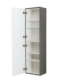 BelBagno Шкаф подвесной Due 40/150 оружейная сталь ручки Хром полированный – фотография-5